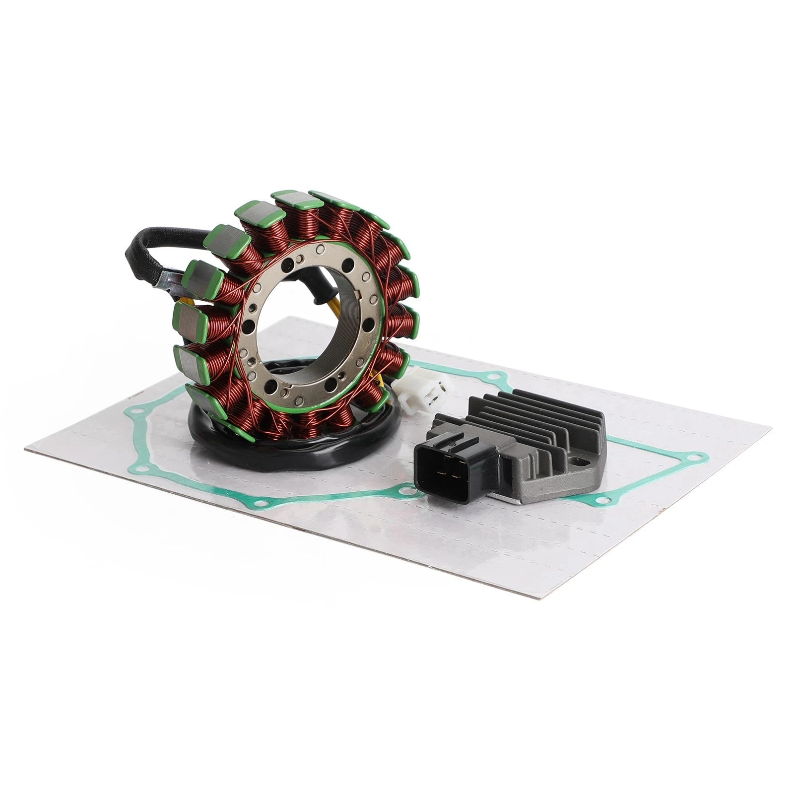 Magneto Stator, Voltage Rectifier, Gasket for Honda XL650V Transalp 650 (2000–2006)
