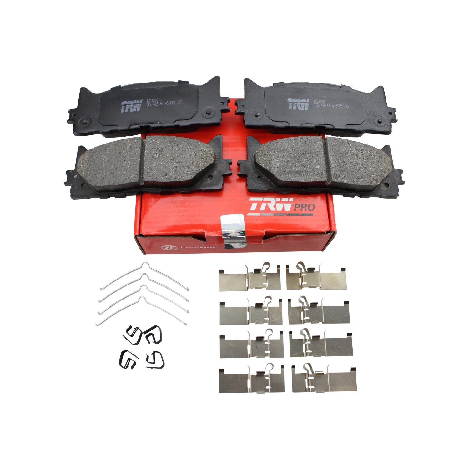 Set of 4 TRW Pro Front Ceramic Brake Pads for Lexus ES300h ES350 Toyota Avalon Camry (2013–2021)
