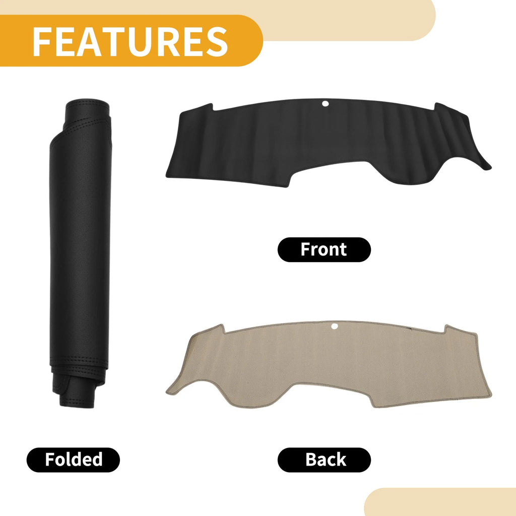 Dashboard Cover for Hyundai Elantra Avante i30 Sedan CN7 (2020–2022) Black