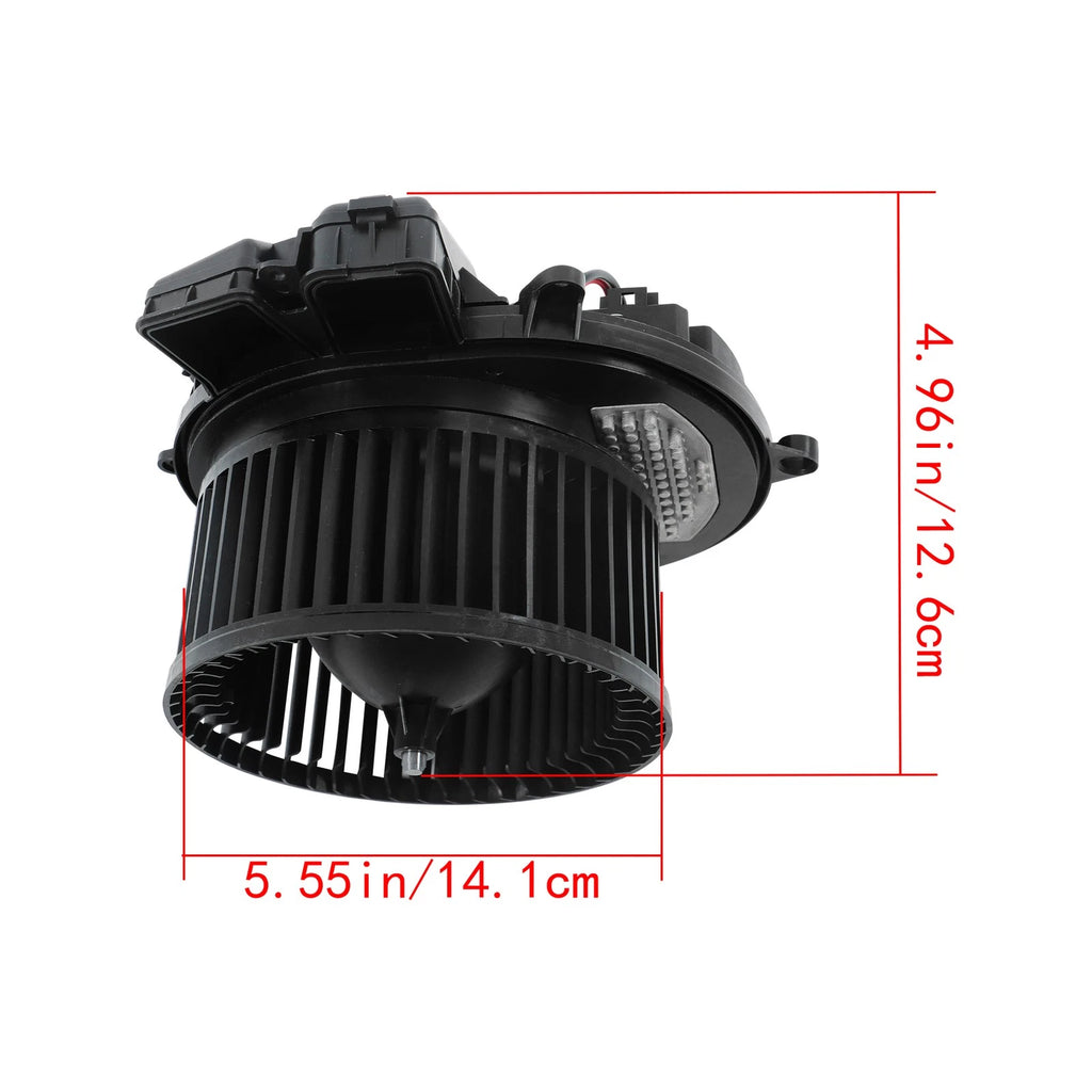 HVAC Heater Blower Motor Fan with Resistor for Mercedes-Benz ML250 ML350 (2012–2015)