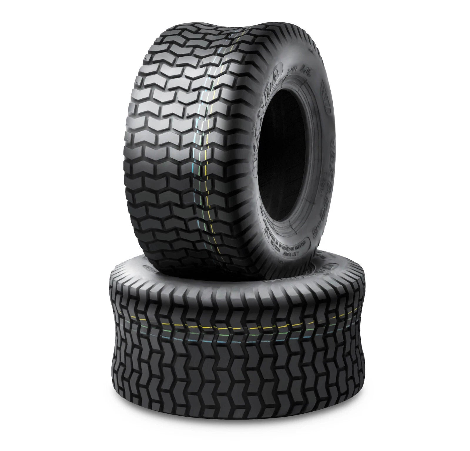 Set of 2 Turf Tires 13x5.00-6 for Lawn Mower Utility Cart (P512)