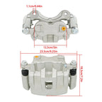 2X Front Brake Calipers with Bracket for Jeep Grand Cherokee (1999-2004)