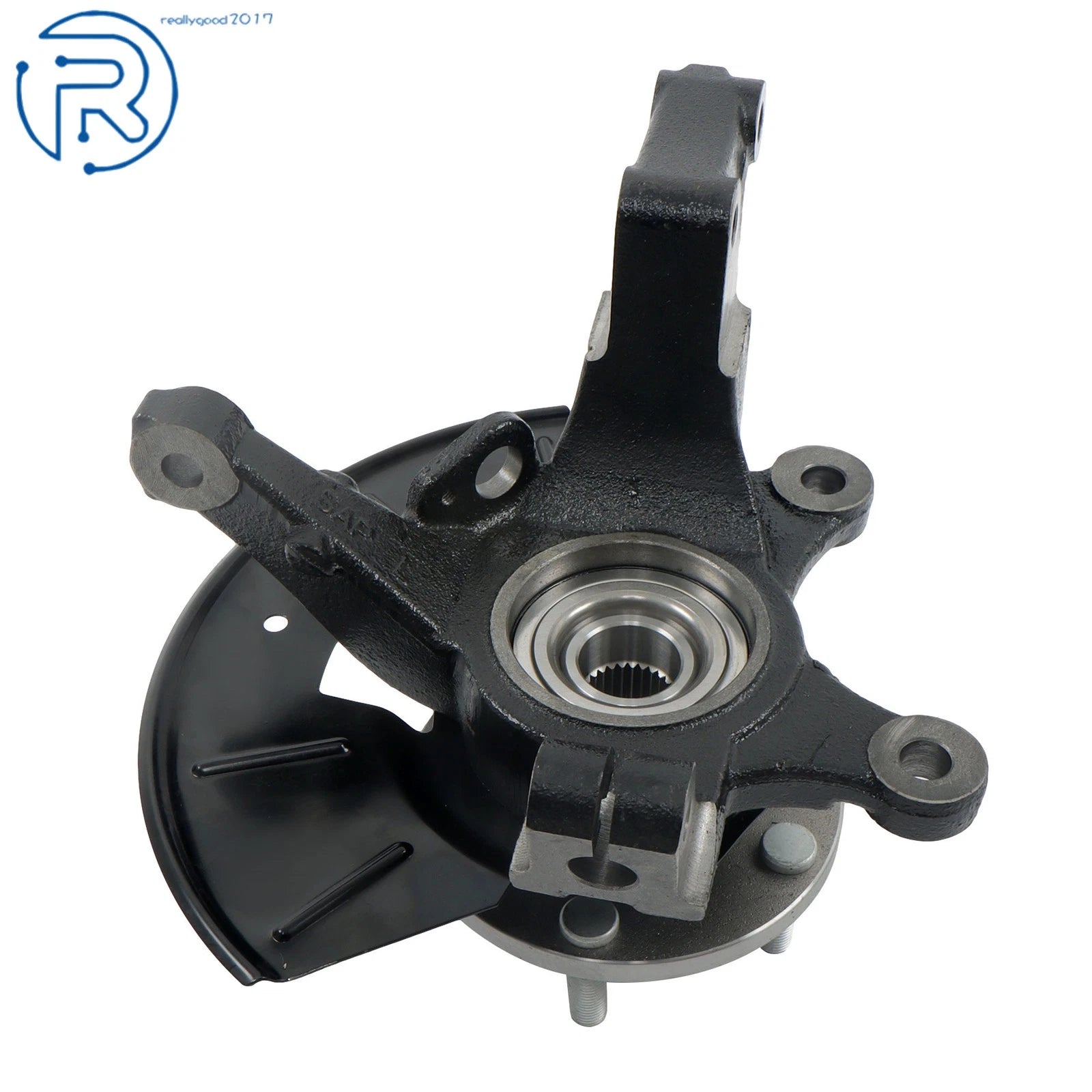 Front Left Knuckle & Wheel Hub Bearing for Ford Escape Mercury Mariner (2005-2012)
