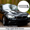 1pc Fog Light Grill for BMW 740i (2011–2015) No. 51117903674 Black