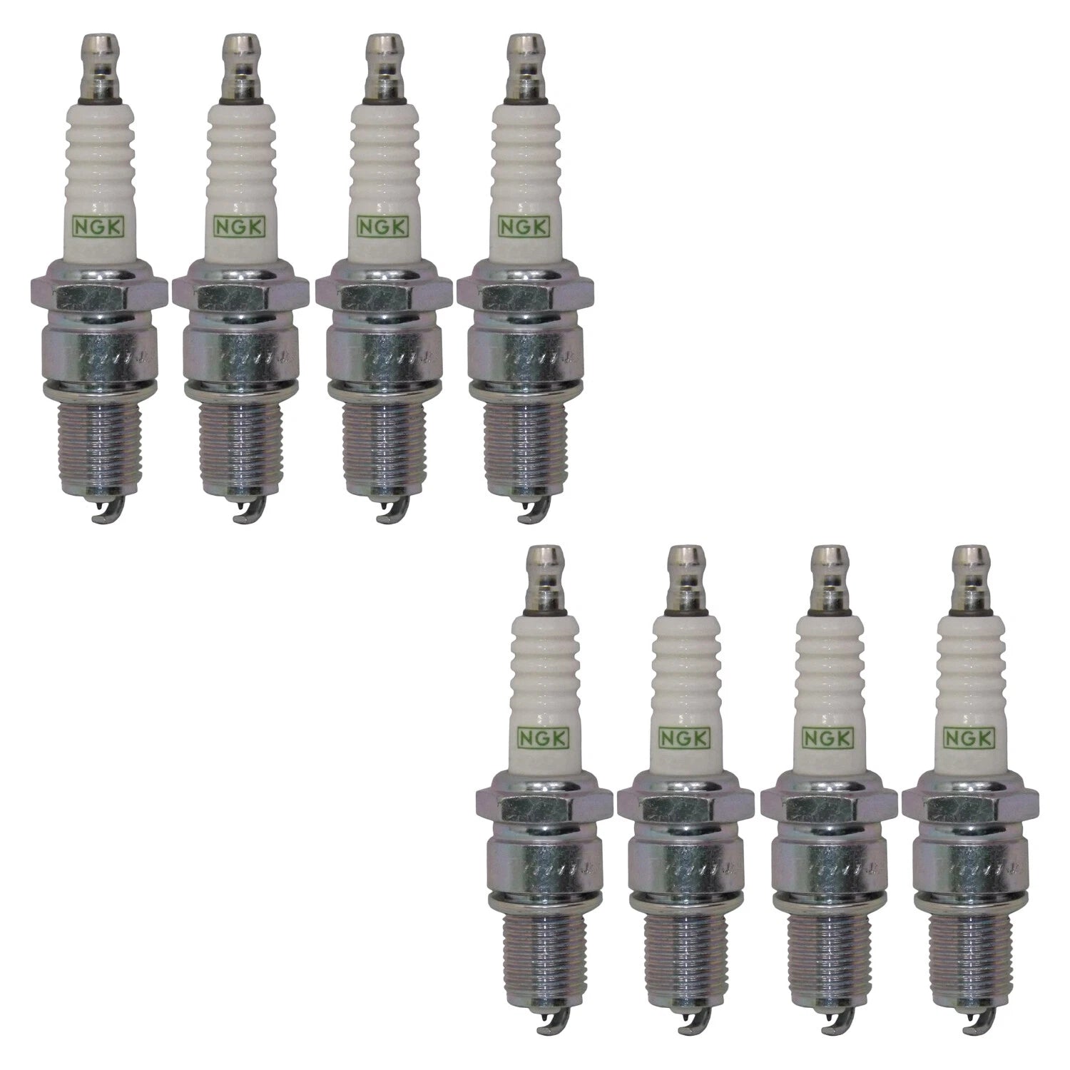 Set of 8 NGK G-Power Platinum Spark Plugs for Bel Air Coronet Cuda V8 (1953–1974)