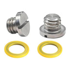 Lower Unit Drain Screw and Gasket Set 2 PCS for Mercury Mariner