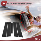 Door Pillar Window Trim for Chevrolet Sail (2015–2020) Black Left Right