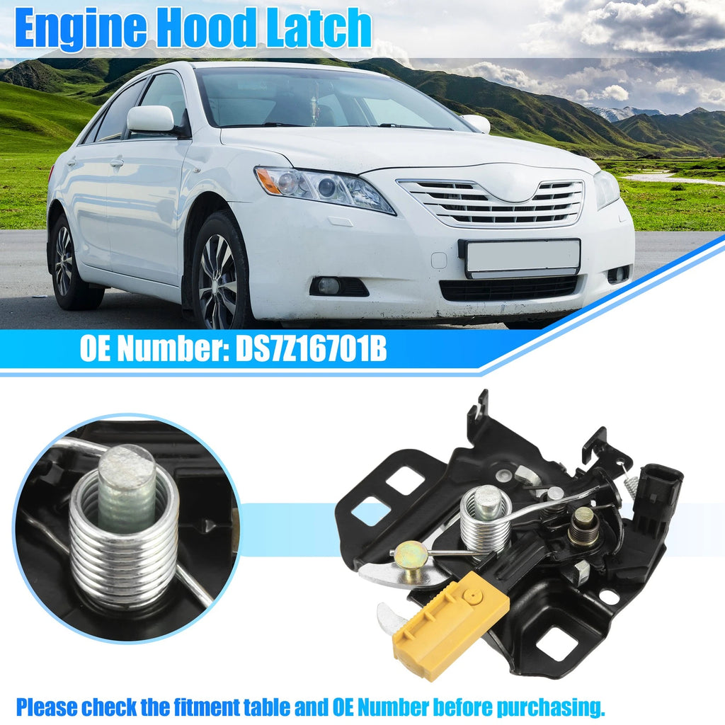 Hood Latch Lock for Ford Fusion (2013–2018) DS7Z16701B Black