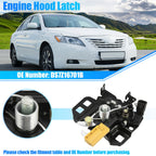 Hood Latch Lock for Ford Fusion (2013–2018) DS7Z16701B Black
