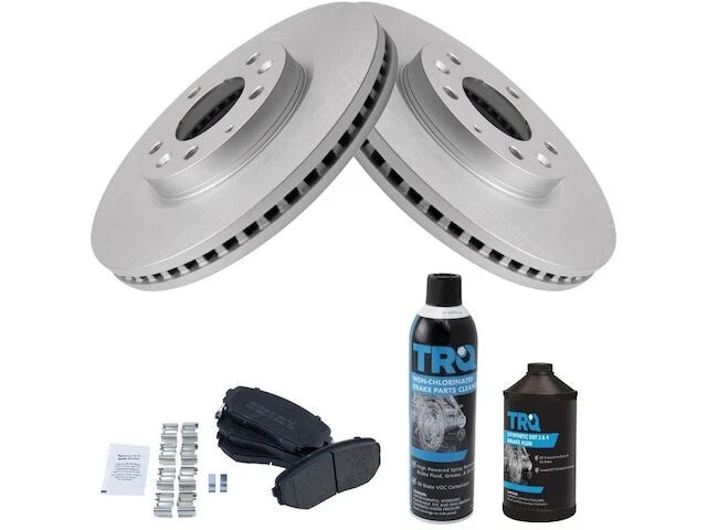 Front Brake Pad and Rotor Kit for Mazda CX-7 (2007–2012) YB854TQ