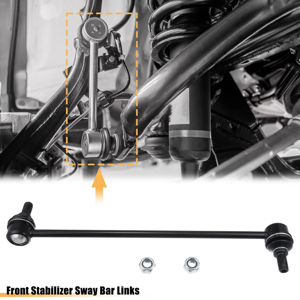 2 Pcs Front Sway Bar Links for Hyundai Santa Fe (2013–2018) & Kia Sorento (2014–2015)