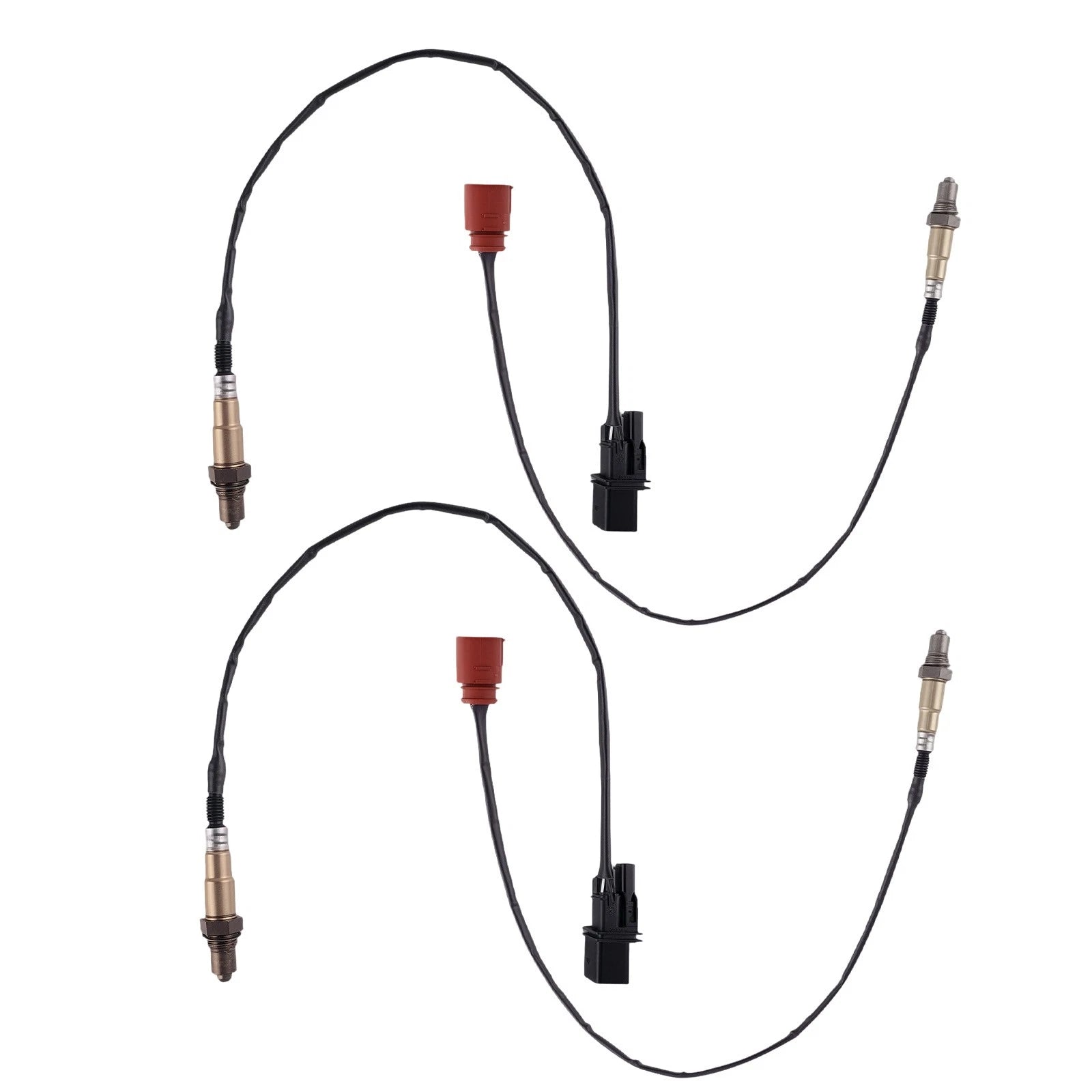 Set of 4 Oxygen O2 Sensors for Porsche Cayenne Base 3.2L (2004–2006)