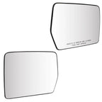 Set of 2 Heated Side Mirror Glasses for Ford F150 (2004–2015)