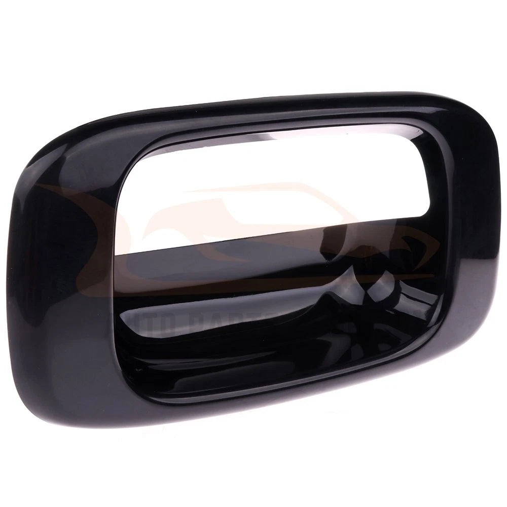 Tailgate Handle Bezel for Chevy GMC (1999-2007) Smooth Black