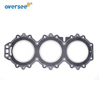 Cylinder Head Gasket for Yamaha Outboard V6 225 250HP (1996–2006) 61A-11181-A1 69L-11181-00