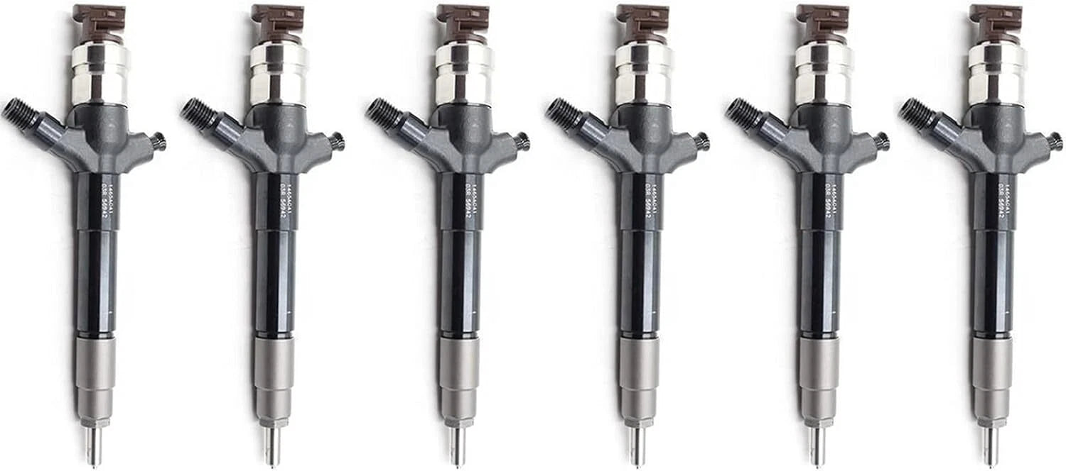 Set of 6 Fuel Injectors 1465A041 095000-5600 for Mitsubishi L200 (4D56)