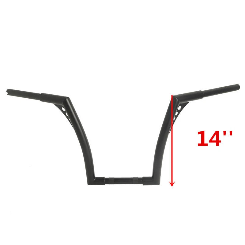 1 1/4" Rise Handlebar for Harley Sportster 883 (10" 12" 14" 16" 18" 20")