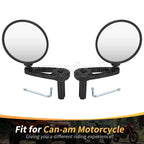 Set of 2 Rear View Side Mirrors for Can-Am Ryker 600 & 900 (2019–2025)