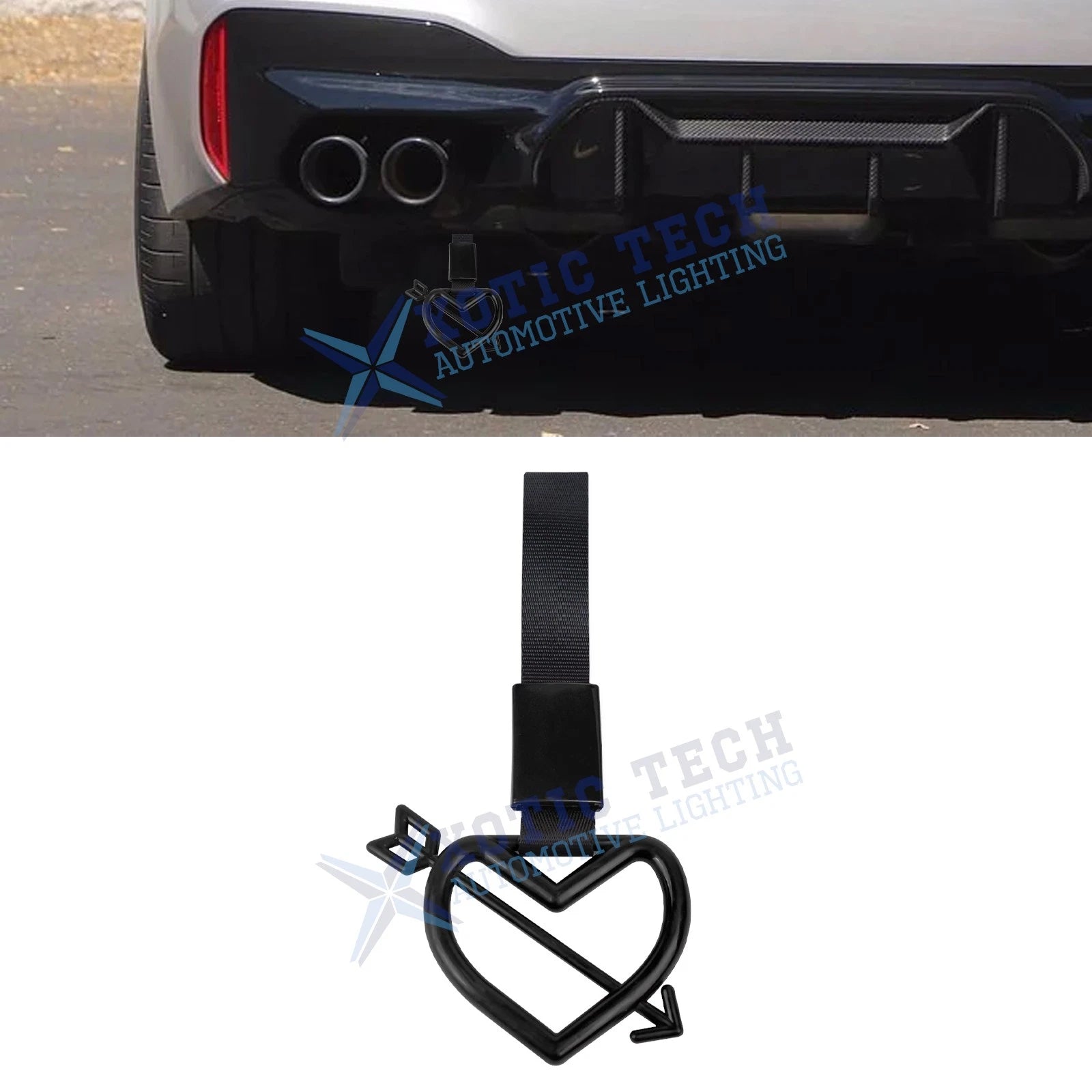 Black Tsurikawa Hanger for Toyota Corolla (1993–1997)