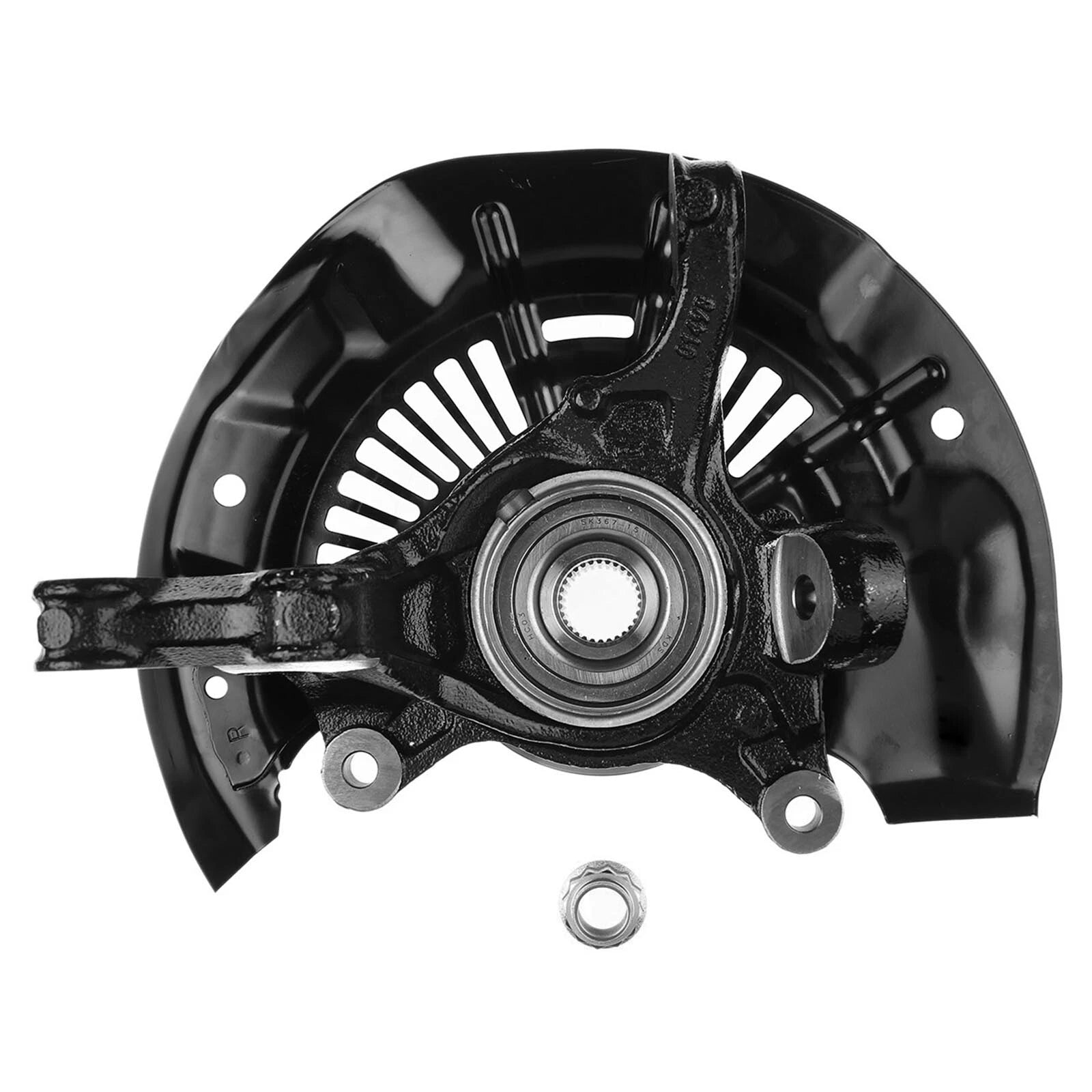 Front Steering Knuckle & Hub Bearing for Toyota Sienna (2011–2017) FWD