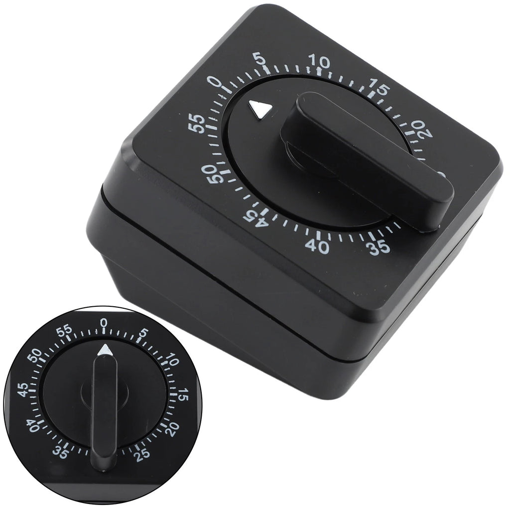 Mechanical Kitchen Timer for Cooking (60 Mins)