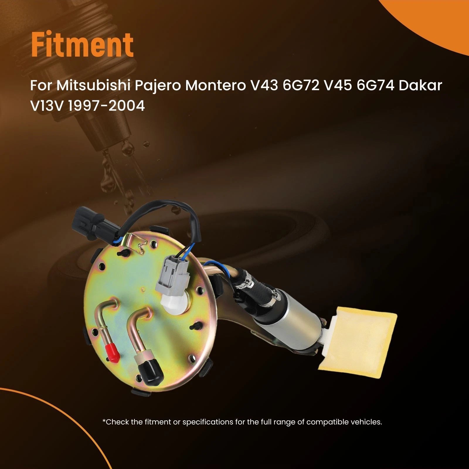 Fuel Pump Module Assembly for Mitsubishi Montero V43 V45 (1991–2006) MR376049