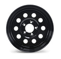 Libra 13 x 4.5 Trailer Wheel 5 Lug 4.5" Bolt Pattern Black Mod (17018)