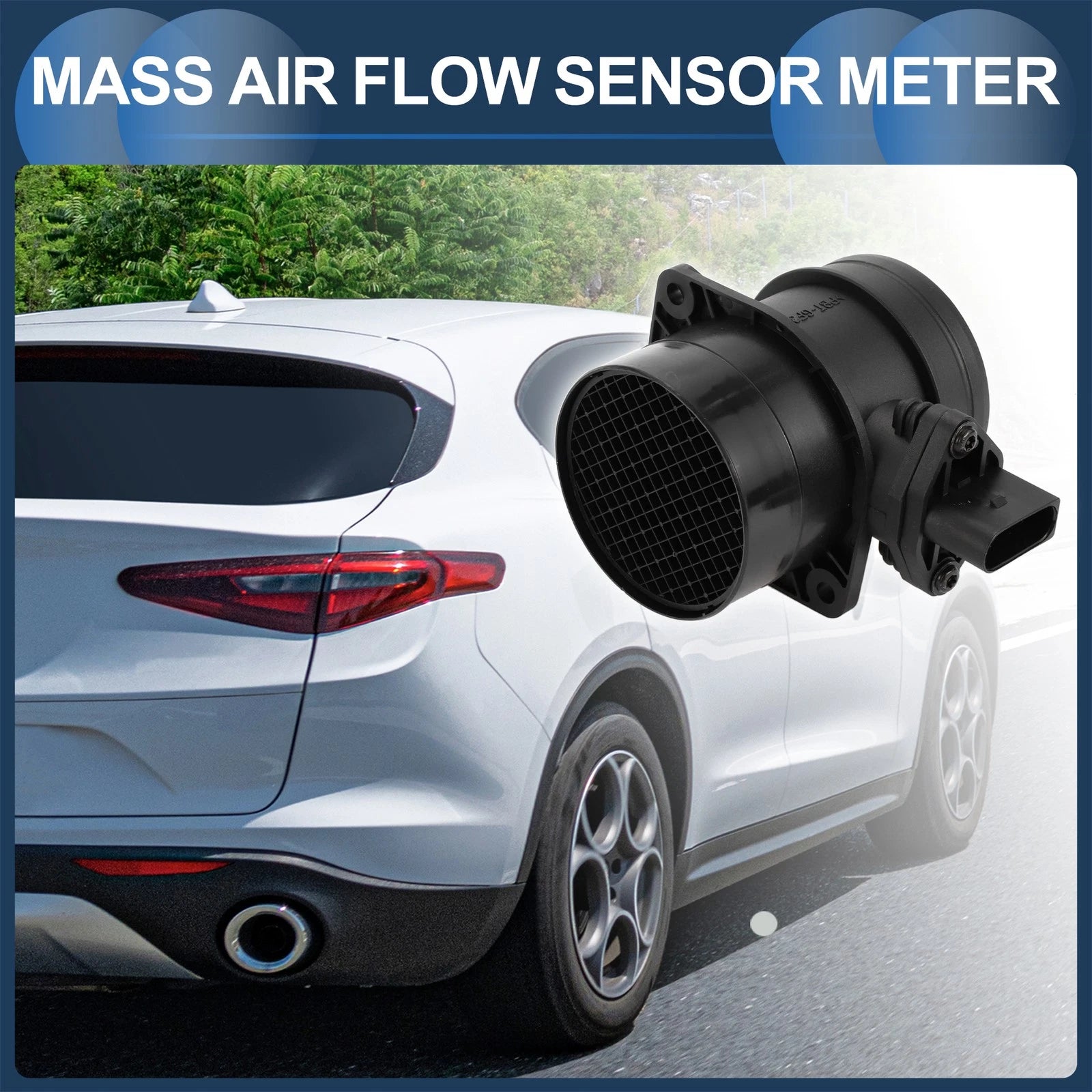 Mass Air Flow Sensor Assembly MAF for Audi TT Quattro (2000–2006) 06A906461E