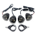 Smoke Lens Turn Signals Kit for Harley Davidson Bullet (41mm)