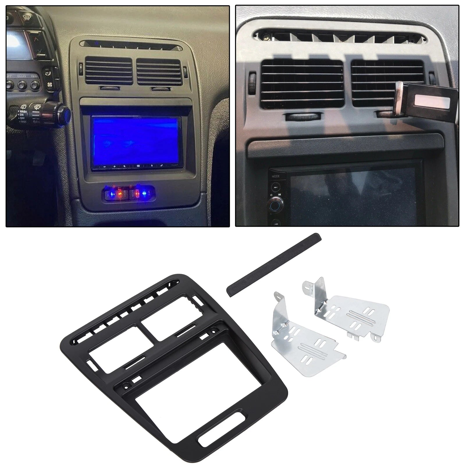 Double Din Center Dash Console Bezel for Nissan 300ZX Z32 (1990-1999)