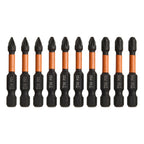 10X Magnetic Screwdriver Bits for Enhanced Grip and Precision Tasks