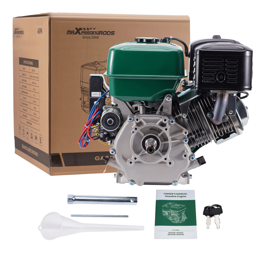 15HP OHV Horizontal Gasoline Engine for Lawn Mowers (Electric Start)