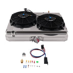 3 Row Aluminum Radiator Fan for Ford Mustang/Mercury Cougar (1967–1970)
