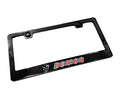 ABS License Plate Frame Real Carbon Fiber for Dodge Demon (2018–2023)