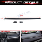 Carbon Fiber Style Central Dash Panel Upper Stripe for Honda CR-V (2017-2022)