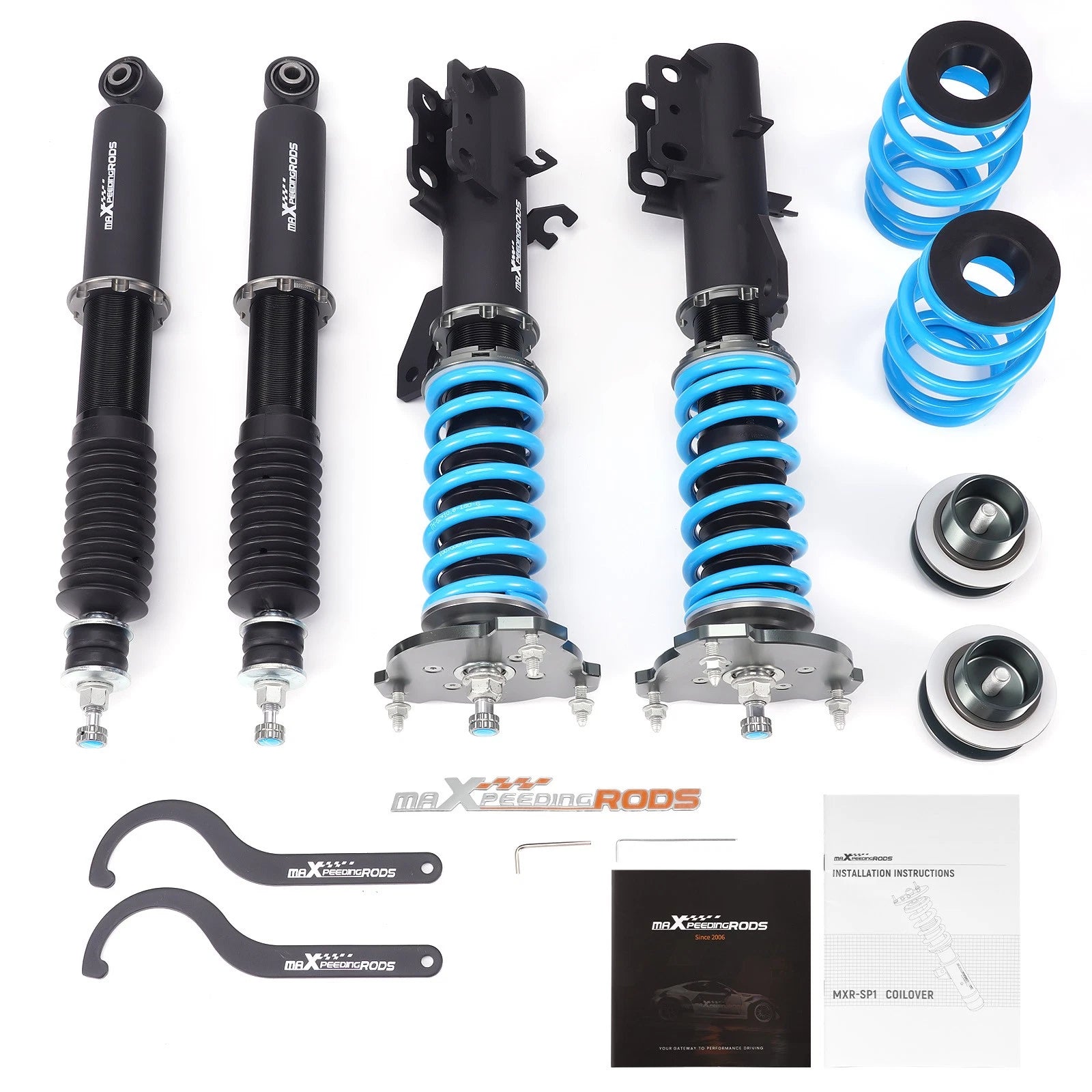 MaXpeedingrods T6 Coilovers 24 Way Adjustable for Nissan Cube (2009–2014)