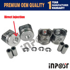 Rebuild Kit for Kubota V2003 V2003T V2003MDI Bobcat 337D 341D (–)