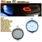 Ice Blue LED Side Mirror Puddle Lights for Ford F150, Explorer, Expedition, Taurus (2015–2023)