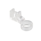 1/4" Clear Free Motion Couching Ruler Presser Foot for Low Shank