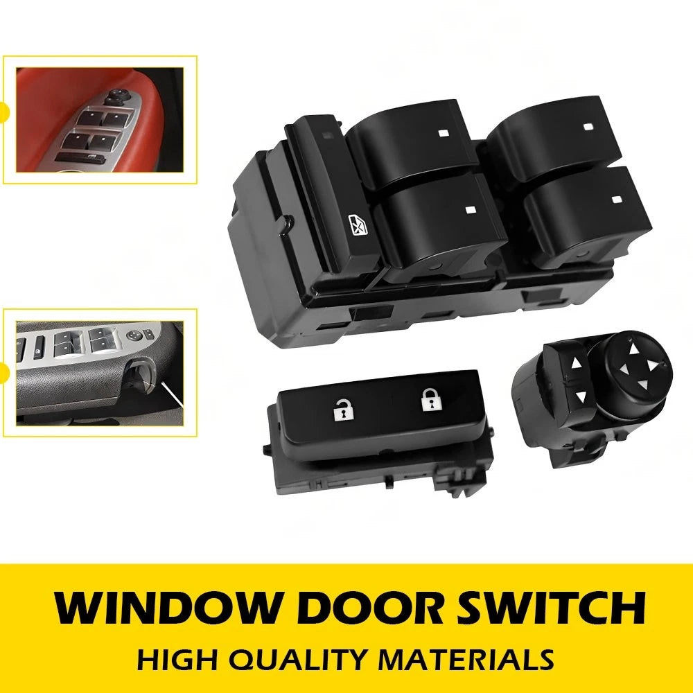 3x Window Lock Switch Control for Chevrolet Silverado GMC Sierra