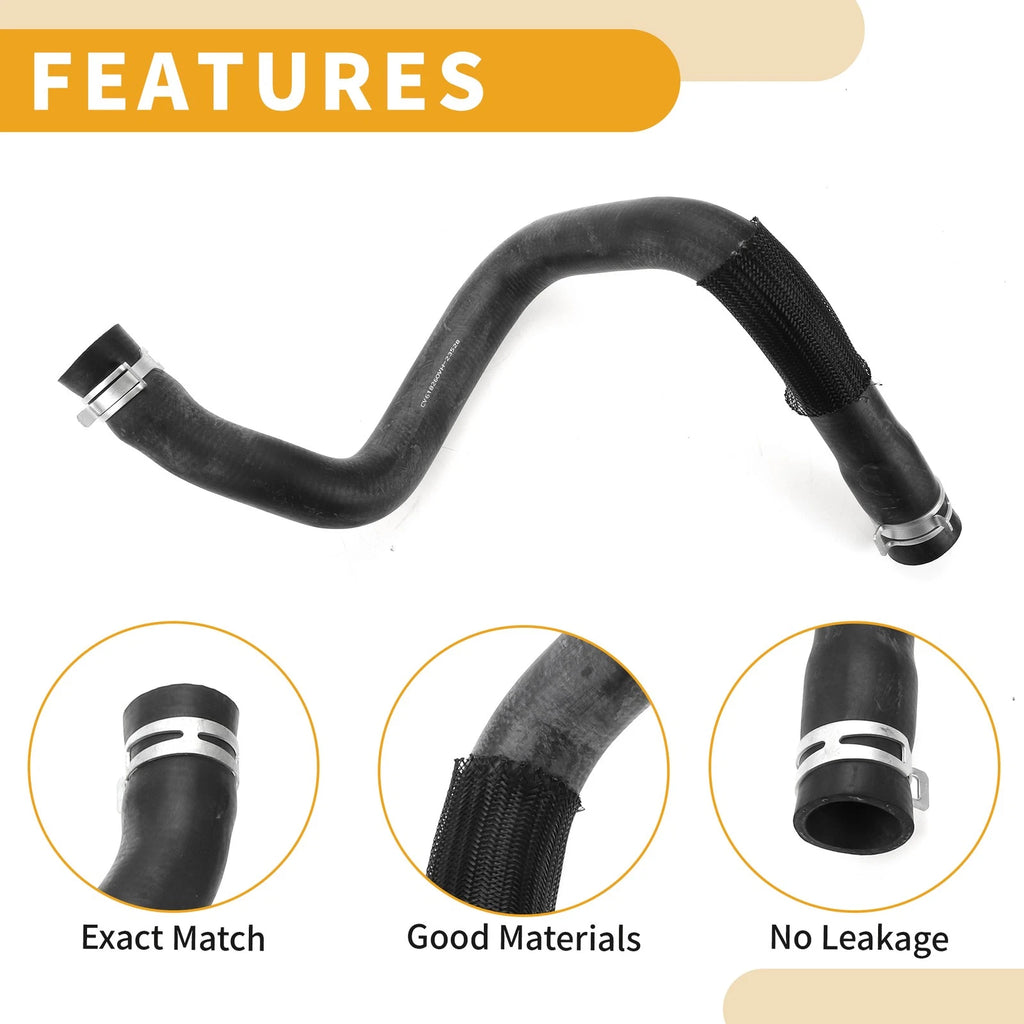 Radiator Hose for Ford Focus (2012–2022) No.CV618260VJ/CV618260VH Rubber
