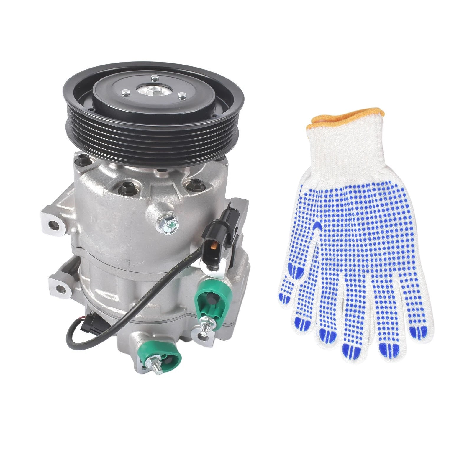 A/C Compressor with Clutch for Hyundai Genesis V6 3.8L (2009–2014)