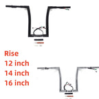 1.5" Prewired Handlebar for Harley Road King FLHR FLHRC (2014–2015)