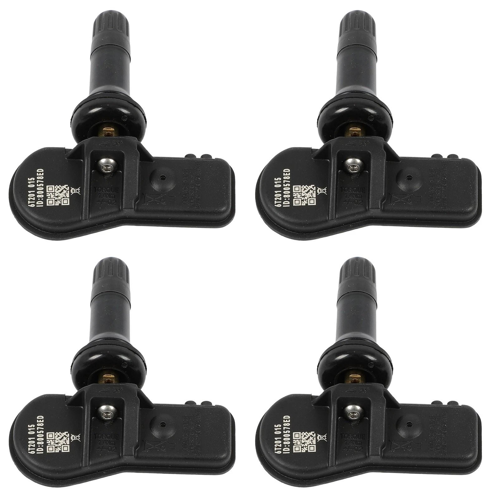 Set of 4 TPMS Tire Pressure Sensors for KIA Hyundai (2017–2023) 433MHz