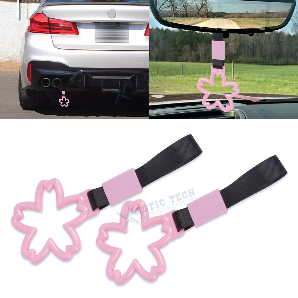 Sakura Pink Japanese Subway Train Bus Handle Hand Strap Drift Charm for 2x (2020–2026)