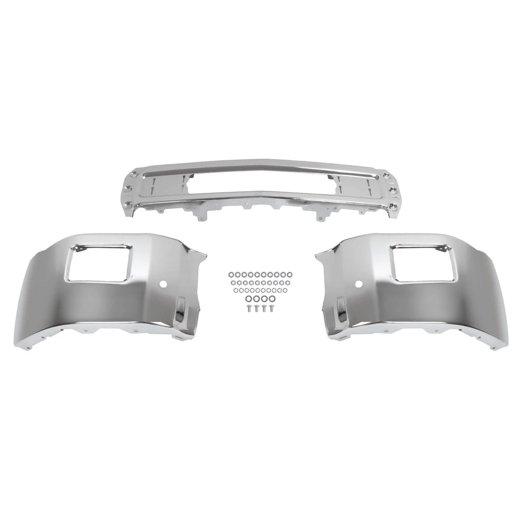 Front Bumper Face Bar for Chevrolet Silverado 2500HD 3500HD (2015–2019)