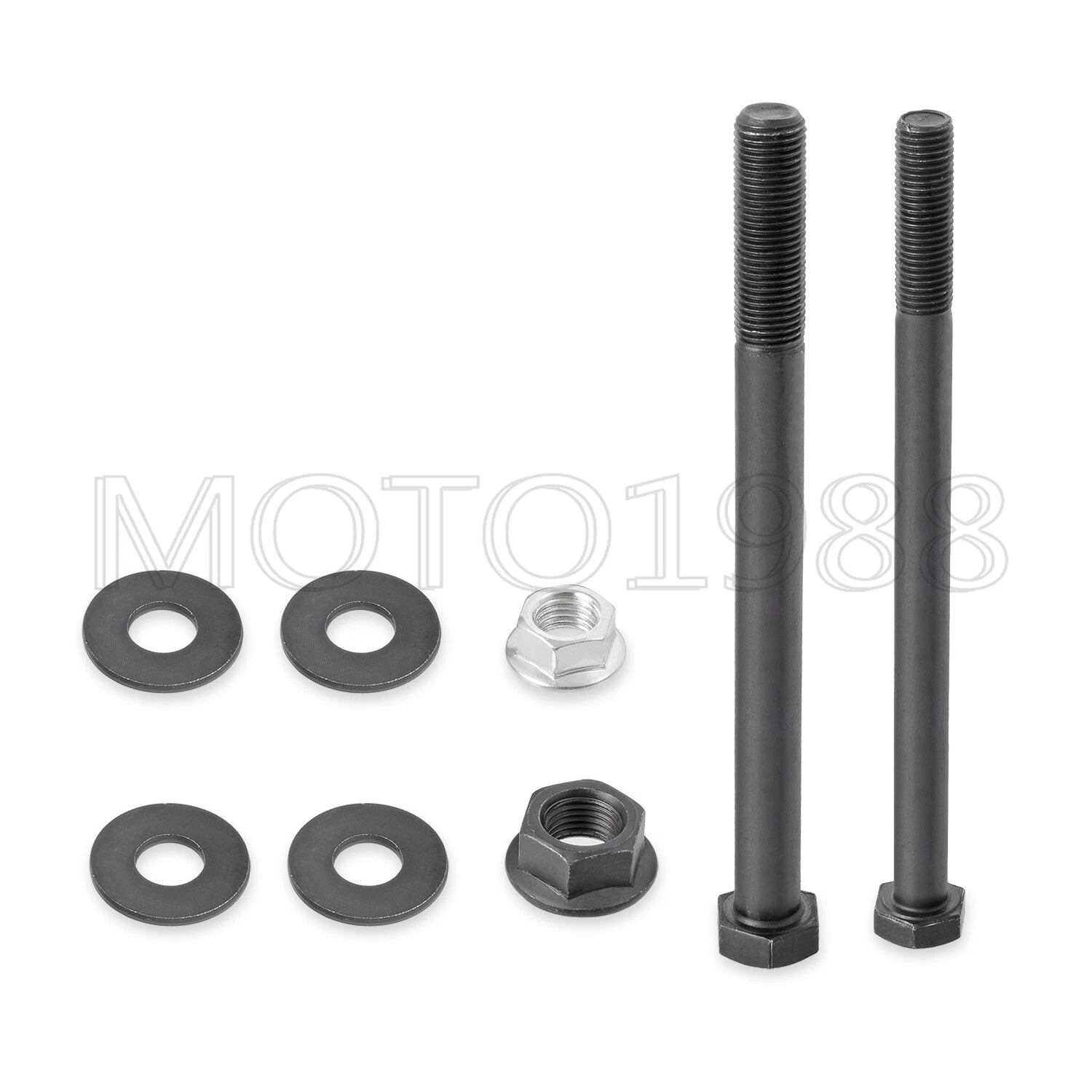 Rear Axle Hub Bearing Bolt Nut + Washer for Yamaha Banshee 350 (1989–2006)