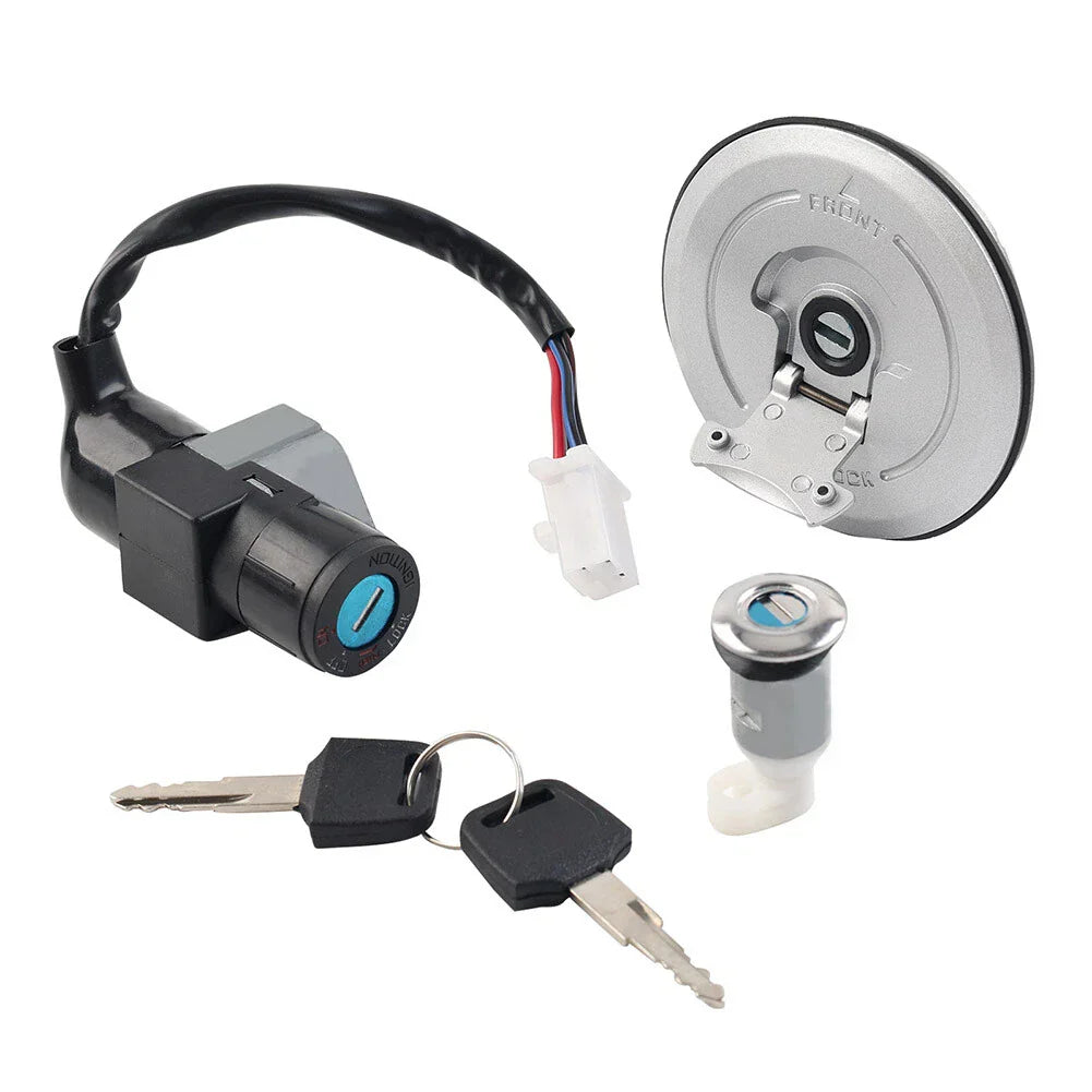 Ignition Switch Lock & Fuel Cap Cover Set for Honda MSX125 GROM125 (2014-2015)