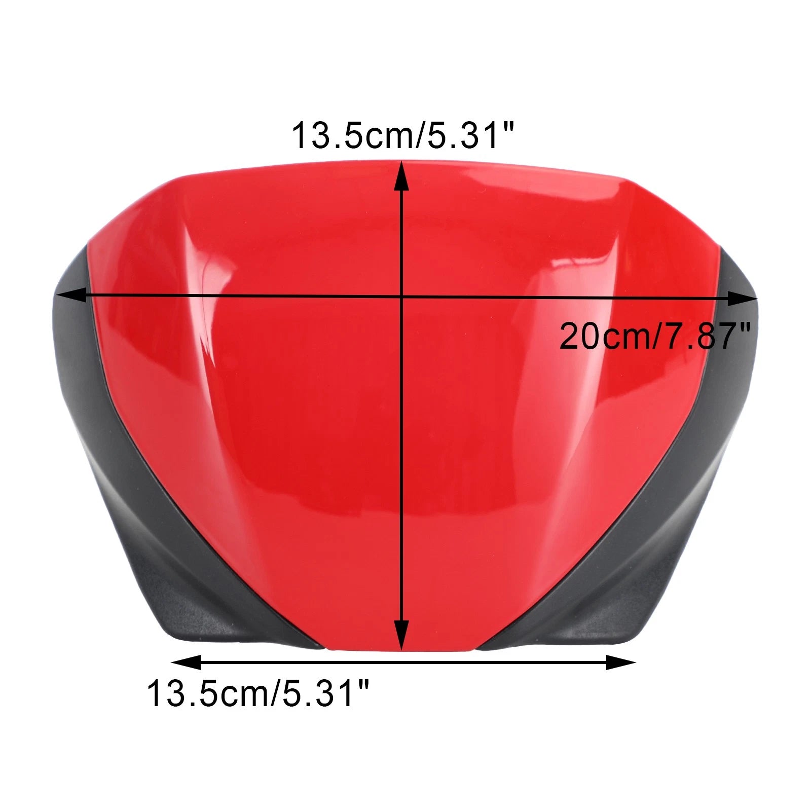 Windshield Fairing Deflector for Trident 660 (2021–2026) Red