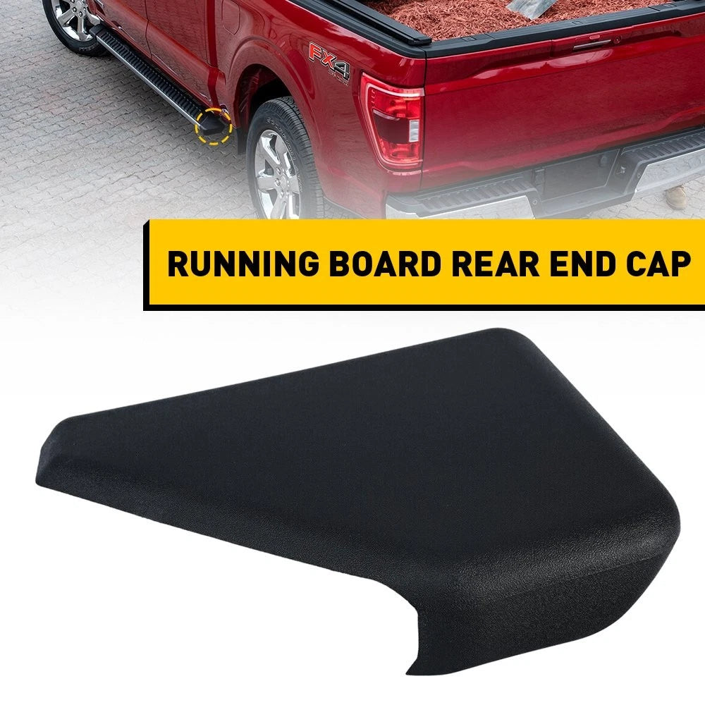 Running Board Rear End Cap Left for Ford F150 (2015–2022) LH Side Step